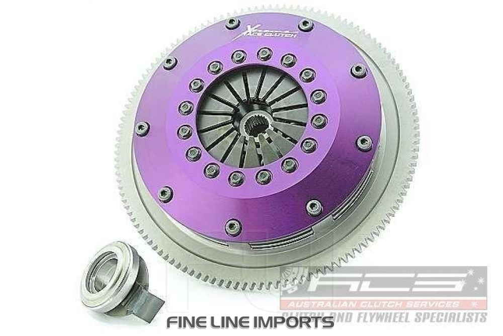Xtreme Performance - 200mm Sprung Ceramic Twin Plate Clutch Kit Incl Flywheel