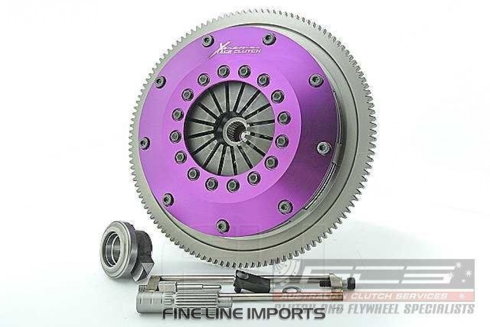 Xtreme Performance - 200mm Sprung Ceramic Twin Plate Clutch Kit Incl Flywheel
