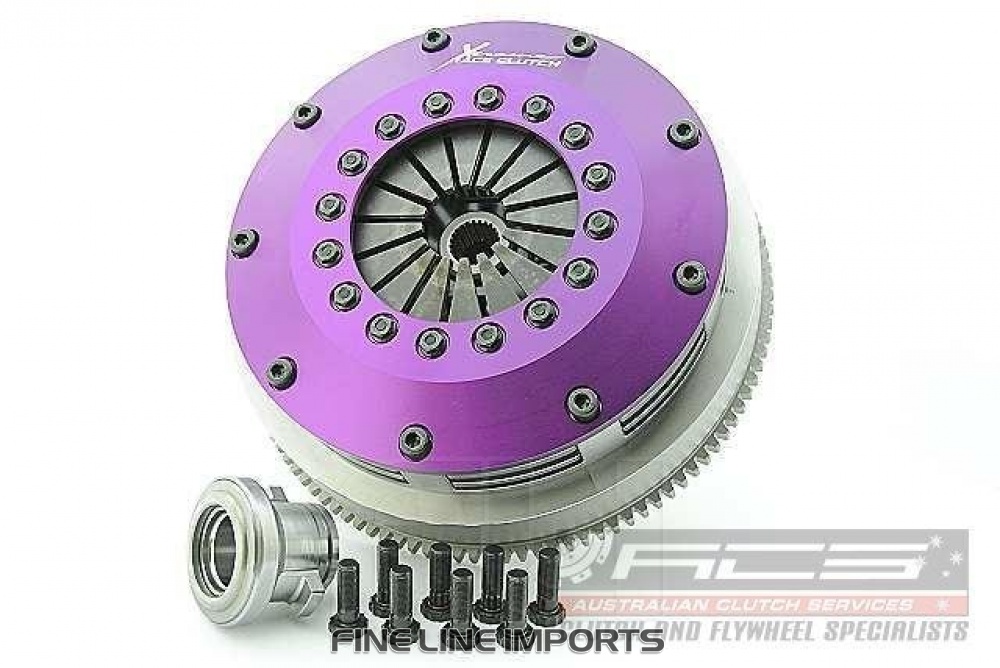 Xtreme Performance - 200mm Sprung Ceramic Twin Plate Clutch Kit Incl Flywheel