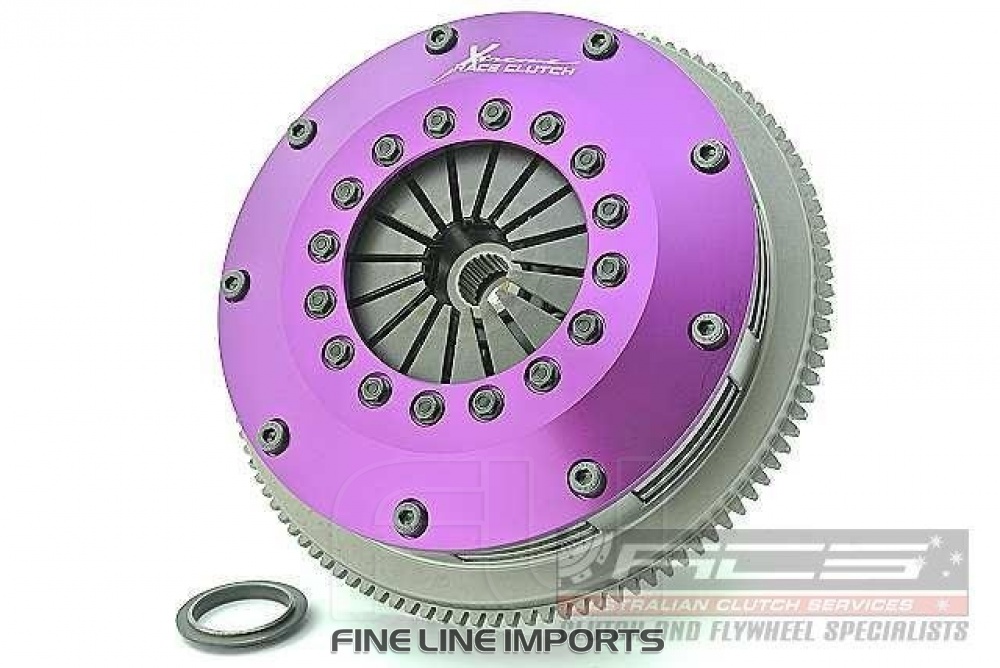 Xtreme Performance - 200mm Sprung Ceramic Twin Plate Clutch Kit Incl Flywheel