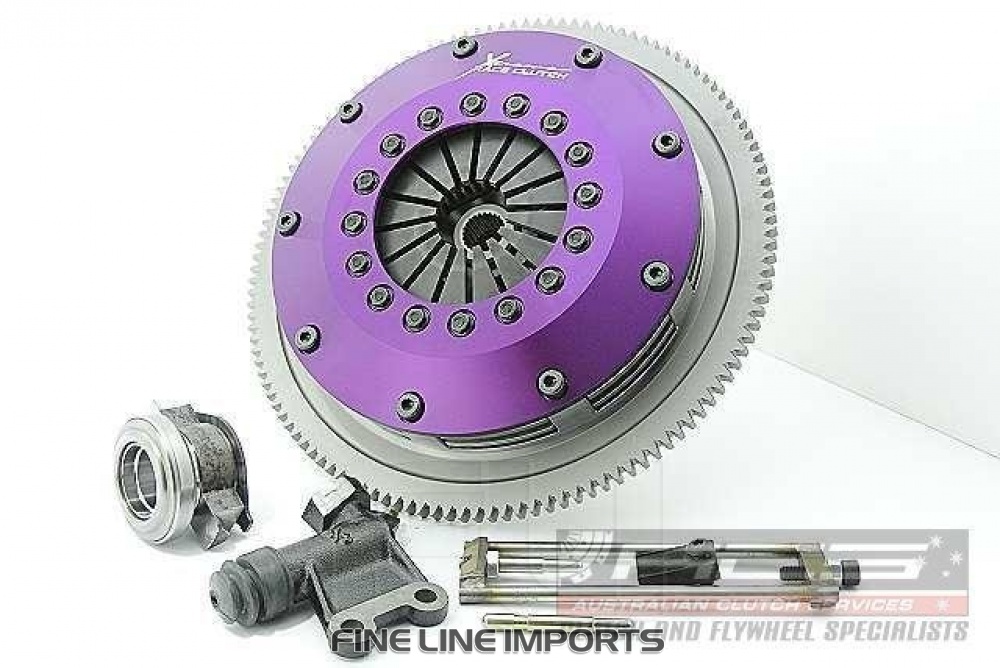 Xtreme Performance - 200mm Sprung Ceramic Twin Plate Clutch Kit Incl Flywheel