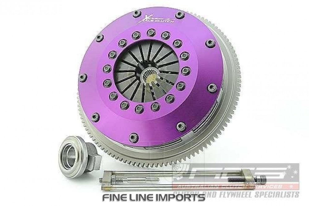 Xtreme Performance - 200mm Sprung Ceramic Twin Plate Clutch Kit Incl Flywheel