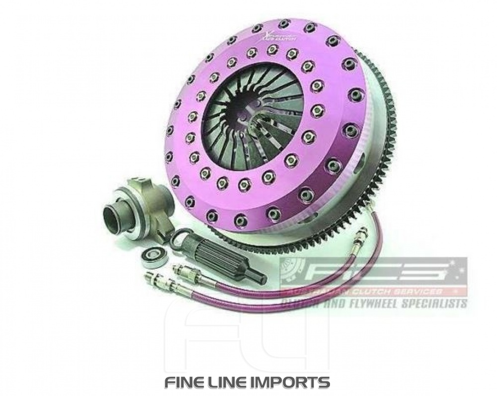 Xtreme Performance - 230mm Carbon Blade Twin Plate Clutch Kit Incl Flywheel