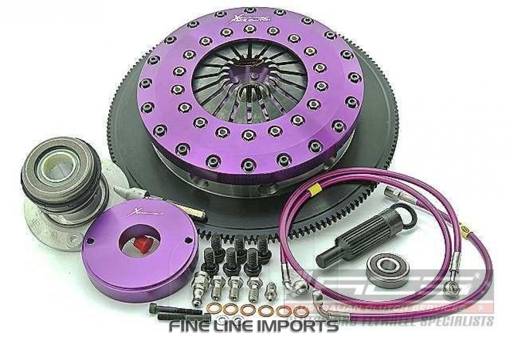 Xtreme Performance - 230mm Rigid Ceramic Twin Plate Clutch Kit Incl Flywheel & CSC