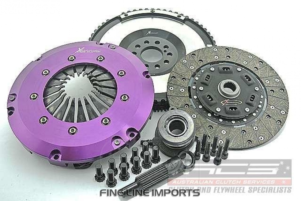 Xtreme Performance - Heavy Duty Organic Clutch Kit Incl Flywheel & CSC