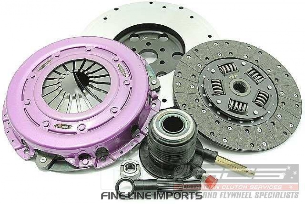 Xtreme Performance - Heavy Duty Organic Clutch Kit Incl Flywheel & CSC