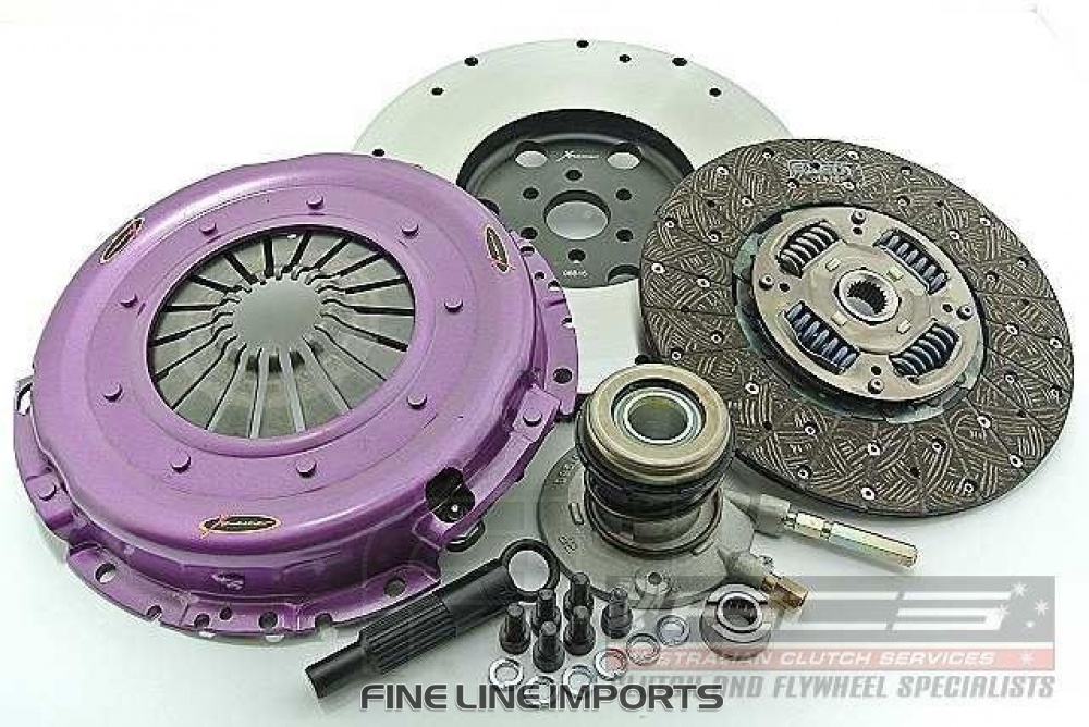 Xtreme Performance - Heavy Duty Organic Clutch Kit Incl Flywheel & CSC