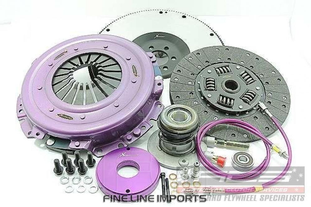 Xtreme Performance - Heavy Duty Organic Clutch Kit Incl Flywheel & CSC