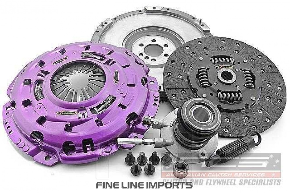 Xtreme Performance - Heavy Duty Organic Clutch Kit Incl Flywheel & CSC