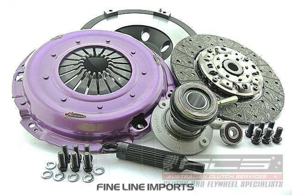 Xtreme Performance - Heavy Duty Organic Clutch Kit Incl Flywheel & CSC