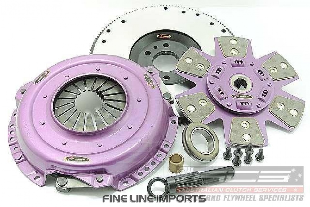 Xtreme Performance - Heavy Duty Sprung Ceramic Clutch Kit Incl Flywheel