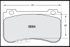 0984 Z-RATED BRAKE PAD SET (PFC-0984.10)