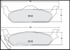 1012 CARBON METALLIC BRAKE PAD SET (PFC-1012.20)