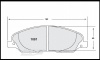1081 Z-RATED BRAKE PAD SET (PFC-1081.10)