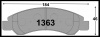 1363 CARBON METALLIC BRAKE PAD SET (PFC-1363.22)