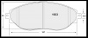 1633 RACE PAD SET - 01 CMPD XX MM (PFC-1633.01.00.44)