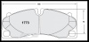 1773 RACE PAD SET - 13 CMPD 17 MM (PFC-1773.13.17.44)