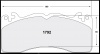 1792 Z-RATED BRAKE PAD SET (PFC-1792.10)
