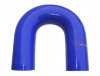 180 Graden Bocht Polyester 60mm Blauw