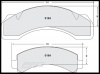 184 CARBON METALLIC BRAKE PAD SET (PFC-0184.20)
