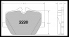 2220 RACE PAD SET - 332 CMPD 16 MM (PFC-2220.332.16.44)