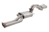 2.5 inch Cat-Back System, 304 Matt Stainless Steel