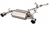 2.5 inch Cat-Back System, 304 Stainless Steel