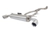 2.5 inch Cat-Back System with Varex Muffler, 304 Stainless Steel