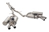 2.5 inch Cat-Back System with Varex Mufflers, 304 Stainless Steel