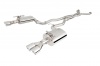 2.5 inch Twin Cat-Back System, 304 Stainless Steel