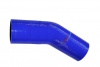 30 Graden Bocht Polyester 16mm Blauw