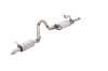 3 inch Cat-Back System, 409 Raw Stainless Steel