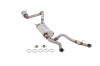 3 inch Cat-Back System, 409 Raw Stainless Steel