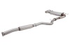 3 inch Cat-Back System, 409 Raw Stainless Steel