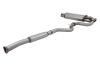 3 inch Cat-Back System, 409 Raw Stainless Steel