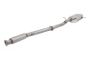 3 inch Cat-Back System with Oval Single-Tip Muffler, 409 Raw Stainless Steel