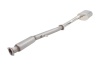 3 inch Cat-Back System with Oval Twin-Tip Muffler, 409 Raw Stainless Steel