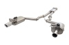 3 inch Cat-Back System with Oval Varex Mufflers, 304 Stainless Steel