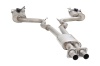 3 inch Cat-Back System with Oval Varex Mufflers, 304 Stainless Steel