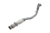 3 inch Downpipe with High-Flow Catalytic Converter, 304 Matt finish Stainless Steel