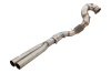 4 inch-3 inch Downpipe with High-Flow Catalytic Converter, 304 Stainless Steel