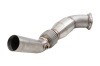 4 inch-3 inch Downpipe with High-Flow Catalytic Converter, 304 Stainless Steel