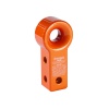 7075 Aluminium Rope Friendly Recovery Hitch - Orange Prismatic & 9K Soft Shackle (SBR-RFRH2OK1)