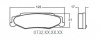732 Z-RATED BRAKE PAD SET (PFC-0732.10)