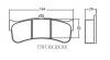 7729 RACE PAD SET - 00 CMPD 1. MM (PFC-7729.0001.18.00)