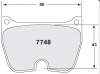7748 RACE PAD SET - 95 CMPD 20 MM (PFC-7748.95.20.08)