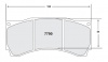 7790 RACE PAD SET - 01 CMPD 18 MM (PFC-7790.01.18.44)
