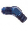 ADAPTOR 45o -10 JIC - 3/8 NPT