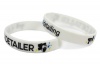 CK-BR955-10 Silicone wristband | I AM A DETAILER | white