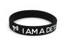 CK-BR955-11 Silicone wristband | I AM A DETAILER | black